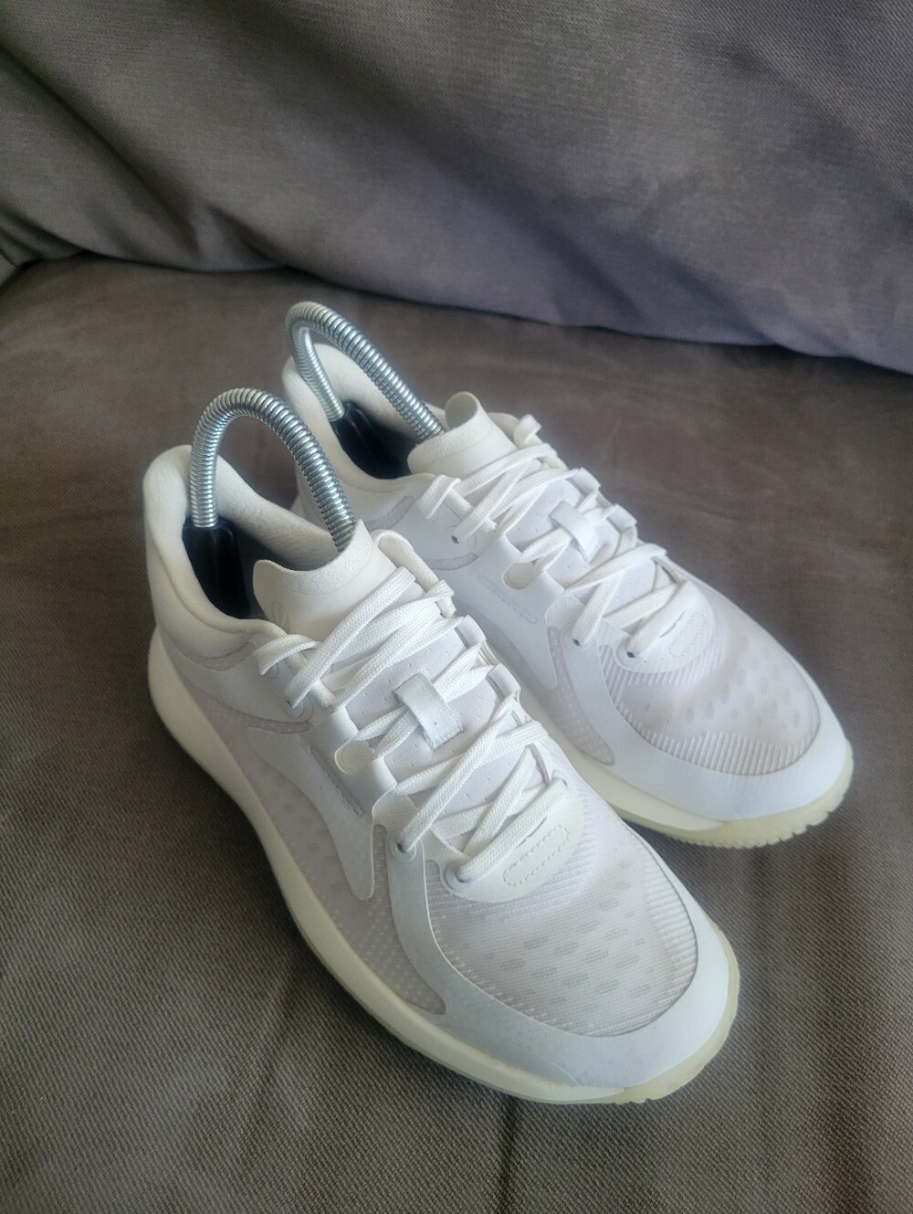 Lululemon Strong Feel Athletic White Shoes Women's Size 6 Sneakers